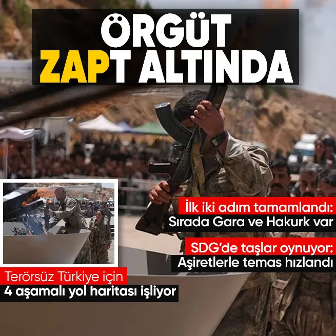 4 adımda terörsüz Türkiye: Yol haritası netleşti