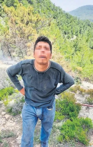 Yer: Antalya... Sucuk, yumurta ve patates pişirmek isterken ormanı yaktı