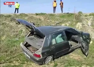 Konya’da feci kaza: Otomobiller savruldu