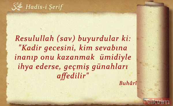 2019 Kadir Gecesi yeni mesajları - Kadir gecesi kutlama sözleri kısa - Kadir gecesi sözleri sayfamızda - 35