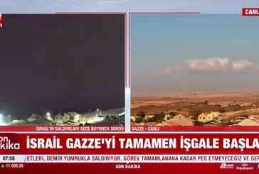 İsrail Gazze'de kara saldırısına başladı!