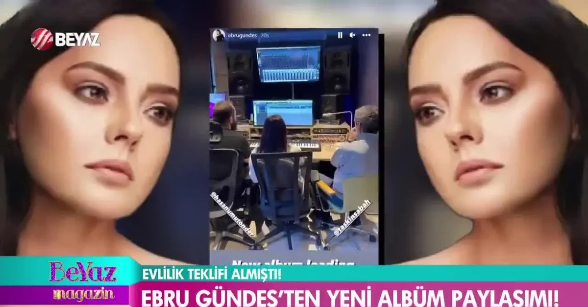 Ebru Gündeş'ten yeni albüm paylaşımı!
