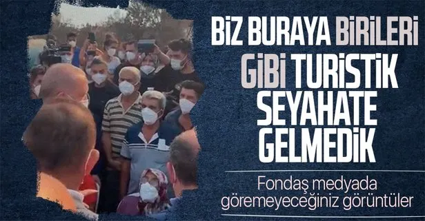 Biz buraya birileri gibi turistik seyahate gelmedik