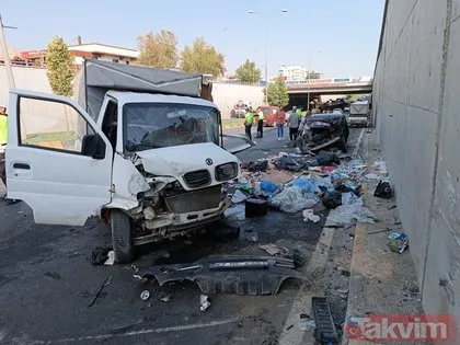 Gaziantep’te savaş gibi kaza: Ortalık karıştı
