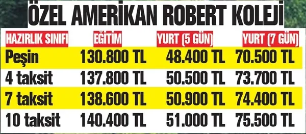 LGS sonuçları açıklanıyor: Özel okullardan dudak uçuklatan fiyatlar geldi! Lisede okumanın bedeli 1 milyon TL-11