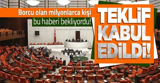 Borçlar yeniden yapılandırılacak