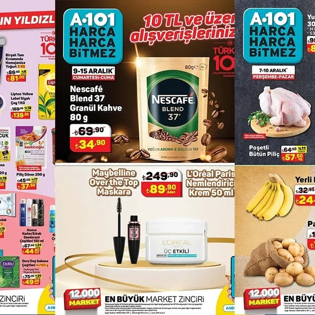 Yeni hafta A101 kataloğu çıktı!