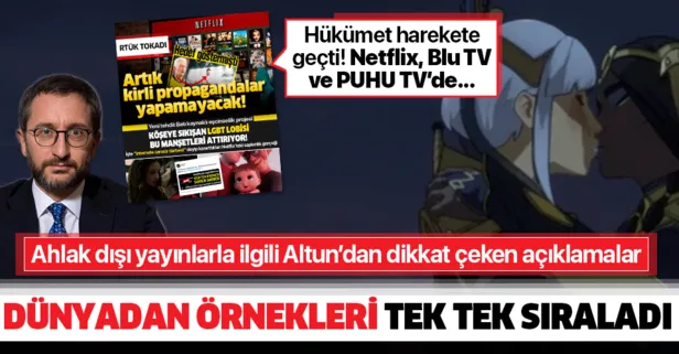 Dijital platformlara gelen RTÜK denetimiyle ilgili Fahrettin Altun'dan önemli açıklamalar: Çocukları cinsellik, şiddet ve uyuşturucu temalı yayınlardan korumalıyız