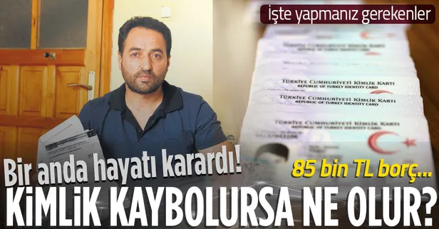 İzmirli Himmet Selek, kimliğini kaybetti: 85 bin liralık borçla yüzyüze geldi | Kimlik kaybedince ne yapılmalı?