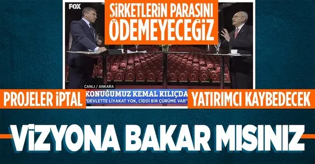 Kemal Kılıçdaroğlu: Kanal İstanbul’u durduracağız, şirketlerin paralarını asla ödemeyeceğiz, yatırımcıların önünü keseceğiz