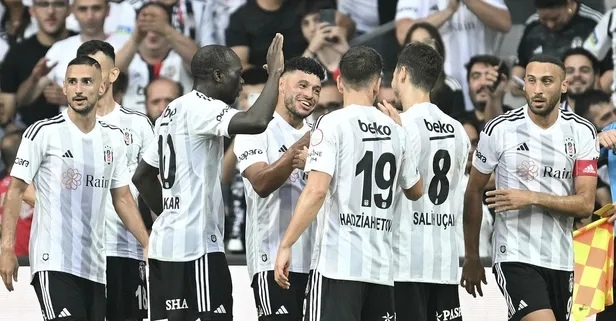 Beşiktaş Kayserispor karşısında geri dönmeyi bildi!