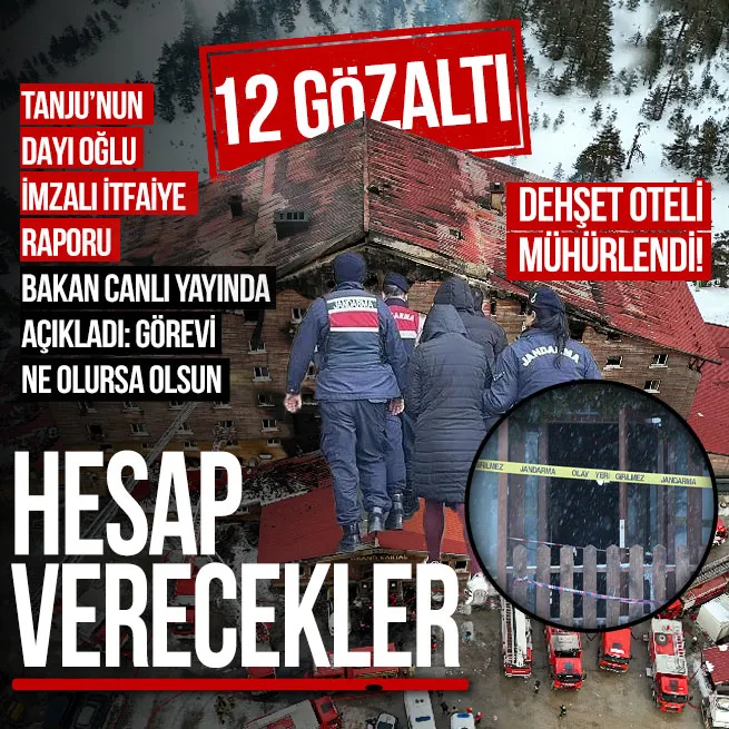 Bolu Kartalkayada otel yangını: 78 kişi hayatını kaybetti!