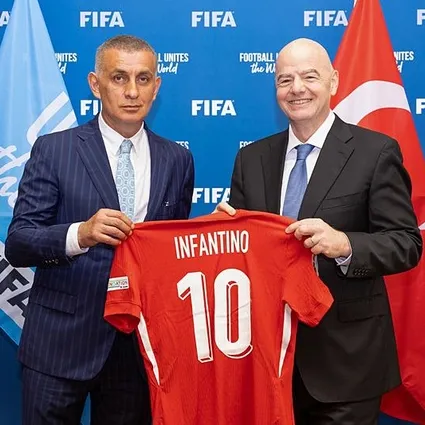 Infantino’dan Türkiye’ye tebrik