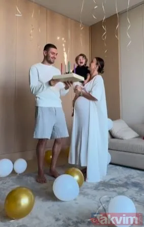 Eşiyle hastane pozları ortaya çıktı! 3 yılda 2 çocuk! Merih Demiral'ın ikinci çocuğunu gören gözlerine inanamıyor! - 2