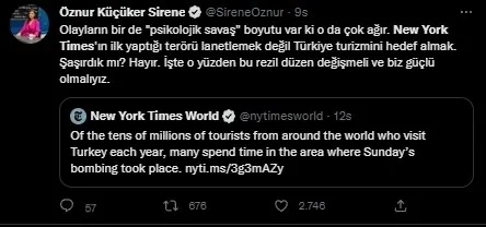 New York Times'tan İstiklal Caddesi'ndeki patlama sonrası skandal üstüne skandal! PKK/PYD ve terör saldırısı diyemedi-13