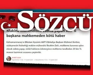 Sözcü gazetesinin son yalanı