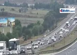 TEM'in Bolu geçişinde bayram yoğunluğu