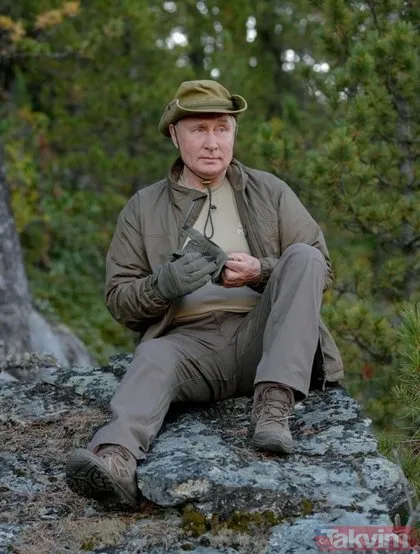 Rusya Devlet Başkanı Vladimir Putin tatilde! Tatil pozları paylaşıldı gündem oldu! Yanında yine o isim var