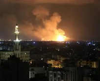 İsrail savaş uçakları, Gazze’ye hava saldırısı düzenledi: 12 şehit