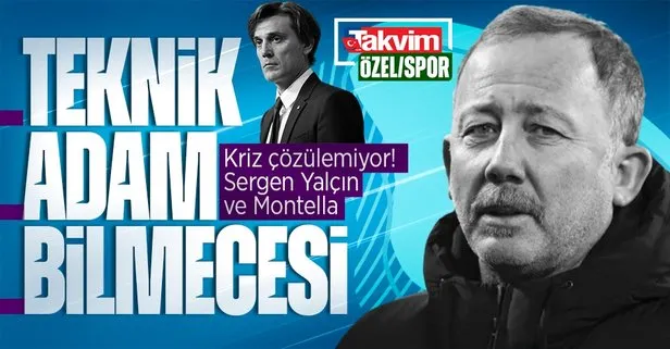 Trabzonspor’da teknik adam bilmecesi! Sergen Yalçınve Montella...