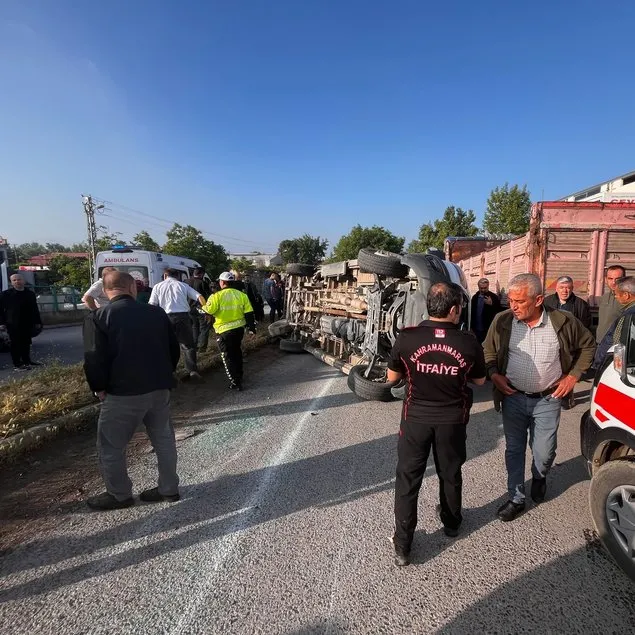 Kahramanmaraş’ta kaza: 12 yaralı