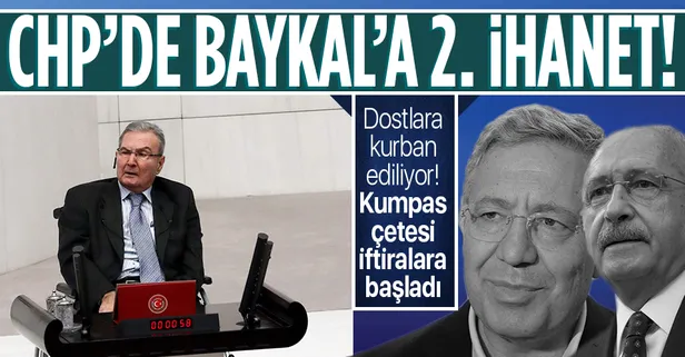 CHP'den Deniz Baykal'a 2. ihanet! "Dostlar" için tasfiye düğmesine basıldı