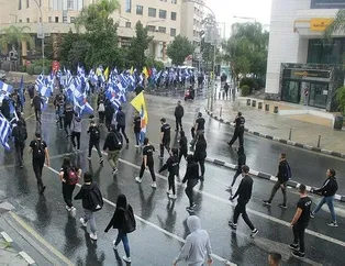 Rumlar, KKTC bayrağı yaktı