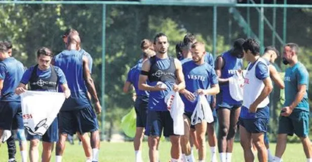 Trabzonspor derbinin taktiğini çalıştı