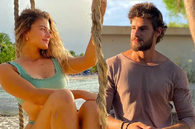 Survivor Batuhan Karacakaya ile Aleyna Çalışkan'ın aşkı belgelendi! O fotoğraf bomba etkisi yarattı! Bikinili Aleyna sarmaş dolaş...