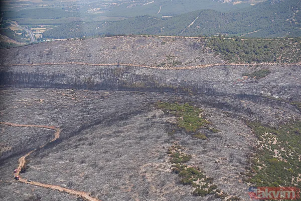 Bir izmaritin bedeli 50 hektarlık alan oldu! İşte İzmir'deki yangın faciasının çıkış anı - 5