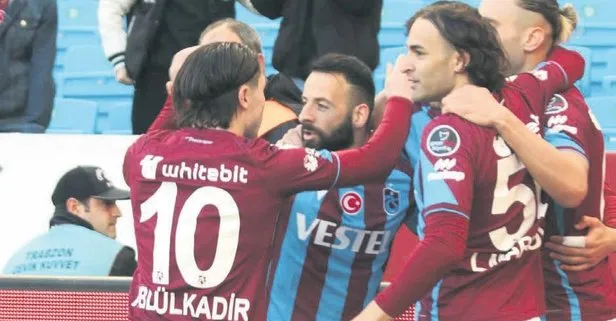 Trabzonspor kupada yarı final için sahada