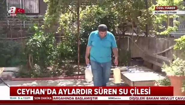 CHP'li belediyelerde susuzluk sorunu kronikleşti! Adana'da su kesintisi çileye dönüştü