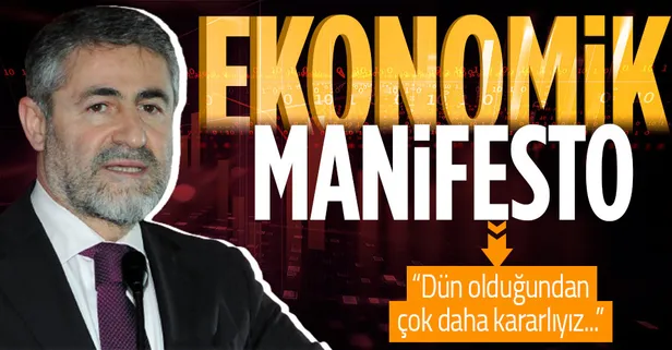 Hazine ve Maliye Bakanı Nureddin Nebati'den 'ekonomik manifesto' mesajı: Çok daha kararlı bir şekilde yolumuza devam ediyoruz