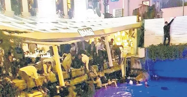 Arnavutköy’deki denize sıfır restoranın iskelesi çöktü! İddialar ise şoke etti