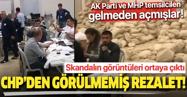 Maltepe’de yeniden oy sayımında CHP rezaleti! Skandalın görüntüleri ortaya çıktı...