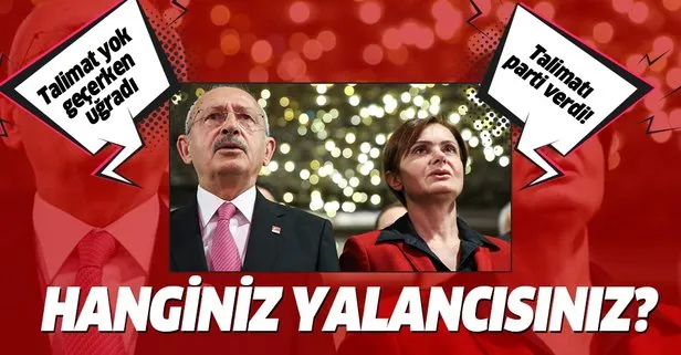 Canan Kaftancıoğlu talimatı ben verdim dedi, Kılıçdaroğlu geçerken uğramış dedi! Hanginiz yalancısınız!