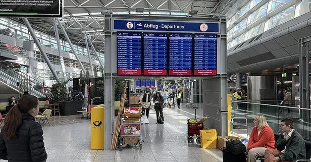 Almanya'daki grev sonrası THY'nin bazı seferleri iptal edildi