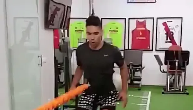 Cimbom'un yıldızı Falcao'dan "Çok çalışıyorum" mesajı