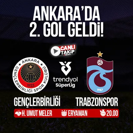 Gençlerbirliği - Trabzonspor | CANLI