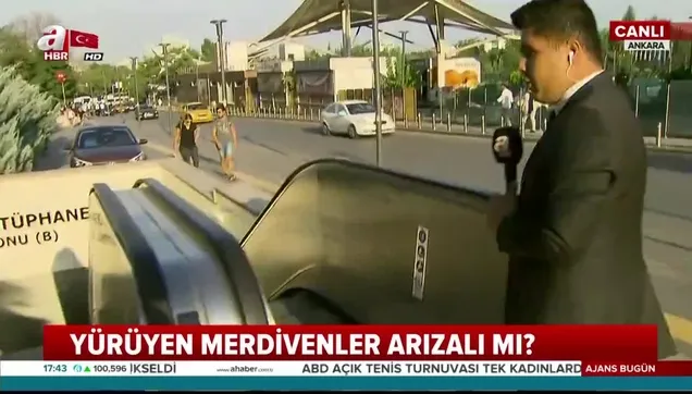 Vatandaşlar isyan etti! Ankara metrosunda yürüyen merdivenler çalışmıyor