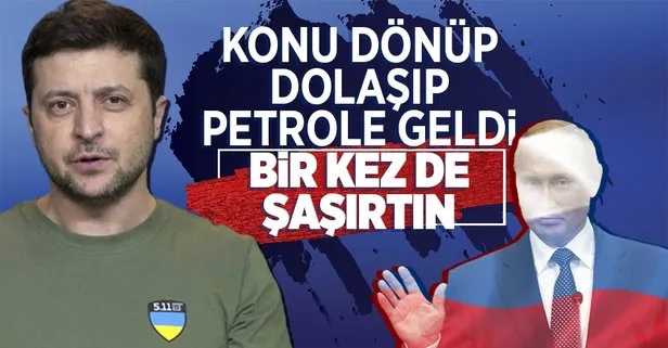 Ukrayna Devlet Başkanı Volodimir Zelenskiy’den Rus petrolünü satın almayın çağrısı