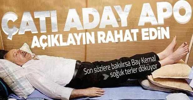 SON DAKİKA: Millet İttifakı’nın çatı adayı terörist başı Apo mu? Kemal Kılıçdaroğlu: Barışı dostlarımızla getireceğiz