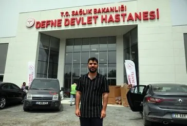 Defne Devlet Hastanesi hasta kabulüne başladı!