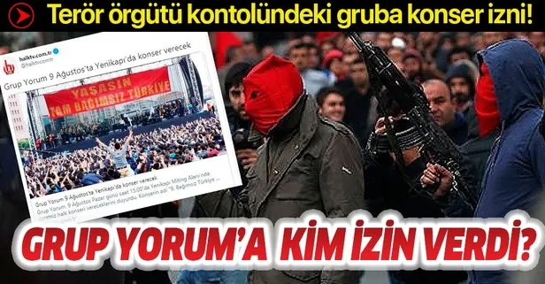 DHKP-C’nin kontrolündeki gruba Yenikapı’da konser izni! Grup Yorum’a kim izin verdi?