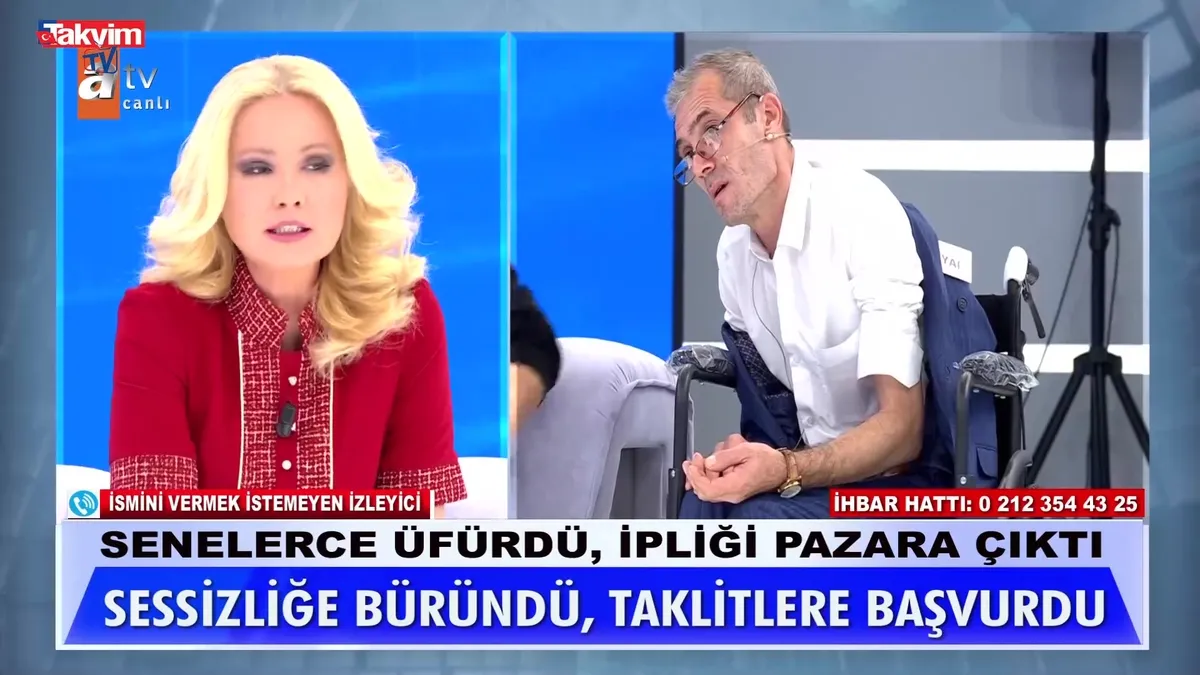 Müge Anlı’da üfürükçü Diyap krizi! Canlı yayında hasta rolü yapıp stüdyoyu terk etti