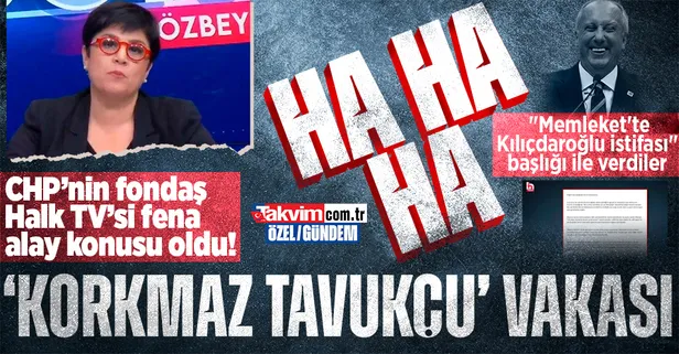 Halk TV'nin 'Korkmaz Tavukçu' vakası! Sahte istifa mektubunu gerçek zannedip "Memleket'te Kılıçdaroğlu istifası" başlığı ile verdiler