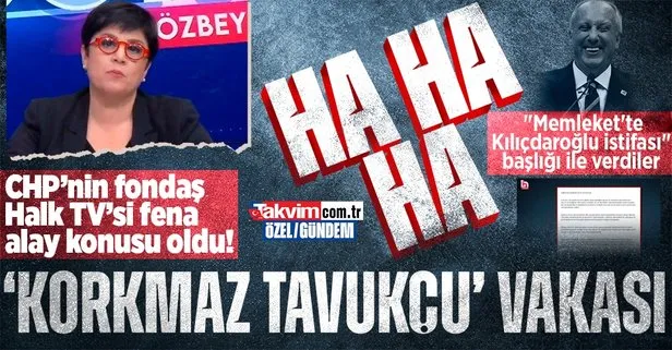 Halk TV’nin ’Korkmaz Tavukçu’ vakası! Sahte istifa mektubunu gerçek zannedip Memleket’te Kılıçdaroğlu istifası başlığı ile verdiler