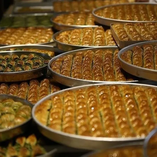Günlük 1750 ton baklava tüketilecek