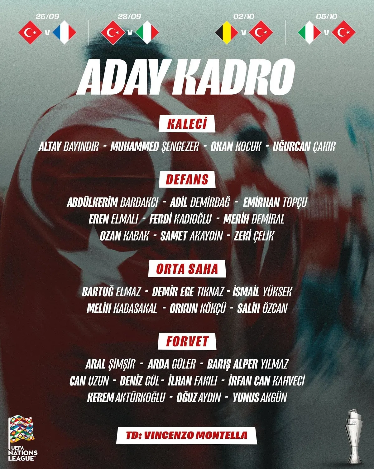 turkiye-a-milli-futbol-takimimizin-uluslar-ligi-aday-kadrosu-aciklandi-1789736640022.jpeg Montella'dan sürpriz tercihler! Milli Takım'ın Uluslar Ligi aday kadrosu açıklandı-1