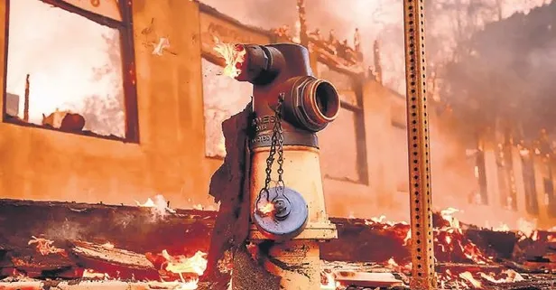 Los Angeles'te yangın felaketi: İçme suyuna kimyasallar karıştı